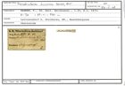 Karteikarte zum Belegmaterial von Frondicularia bicornis Reuss, 1845